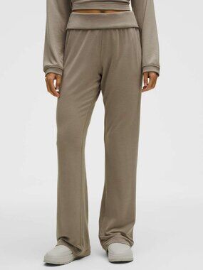 Lululemon BeCalm Mid-Rise Flared Pant Warm Ash Grey